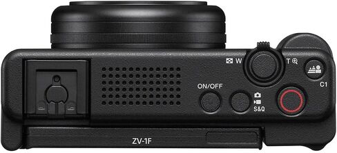 Sony ZV-1F Vlog Camera for Content Creators and Vloggers, Black. Bundle with, Godox ML30Bi Bi-Color 30W Dainty LED Light, Shoulder Bag, Extra Battery, Multifunctional Octopus Tripod with Ball Head in Saudi Arabia