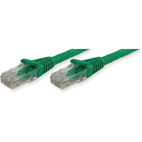CAT6-07-GRB Booted Ethernet Patch Cable, 7-Feet, Green, 5-Pack