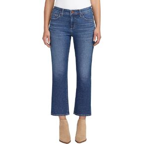 JAG Jeans Women's Eloise Mid Rise Cropped Bootcut Jeans