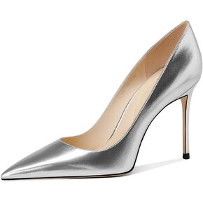 Women's High Heel Pumps Elegant Stiletto Heels with Cushioned Insole for Party and Office Comfortable Slip-On Design Ideal for Formal and Casual Occasions