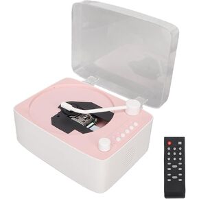 CD Player with Remote Control, HiFi Sound Speaker, Multiple Modes, Dustproof Cover, Portable BT Music Player for Home