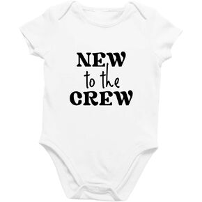 Printique Organic GOTS Certified Baby Onesie Unisex Bodysuit 0-18 months - Sweet Funny Quotes