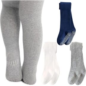 Baby Tights Non Slip Baby Girl Tights Seamless Cotton Pantyhose Toddler Stockings Winter Warm Leggings Non-Skid
