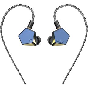 HiBy x FAUDIO Project Ace HiFi IEMs 12mm Mg-Alloy & Be-Plated Dynamic in-Ear Headphones Wired 3.5mm+4.4mm Plugs
