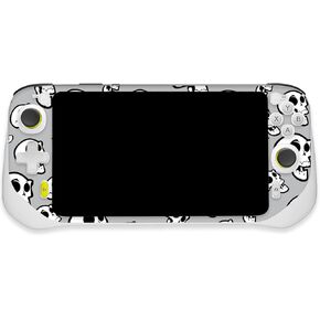 MightySkins Skin Compatible with Logitech G Cloud Gaming Handheld - Laughing Skulls | Protective, Durable, and Unique Vinyl Decal wrap Cover | Easy to Apply | Made in The USA