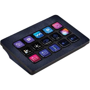 MightySkins Skin Compatible with Elgato Stream Deck MK.2 - Charcoal Lattice | Protective, Durable, and Unique Vinyl Decal wrap Cover | Easy to Apply, Remove, and Change Styles | Made in The USA