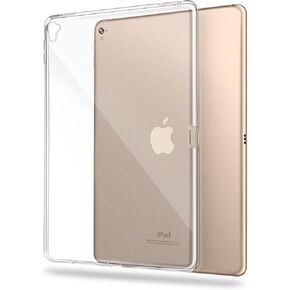 iPad Pro 9.7 inch Case, Asgens Transparent Slim Silicon Case Flexible Soft TPU Shockproof Tablet Computer Case for iPad Pro 9.7 inch Model A1673 A1674 A1675 (2016)