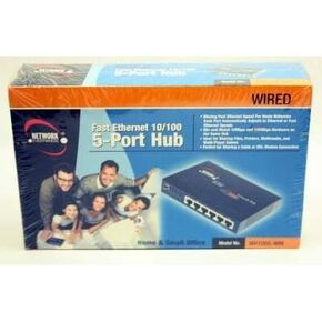 Wired Fast Ethernet 10/100 5-Port Hub