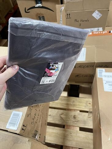 معاطف مختبر AMZ باللون الأزرق الداكن للبالغين، مقاس كبير. 10 عبوات معاطف طبية. 35 GSM PP طلاء معطف المختبر القابل للتصرف. معطف المختبر الطبي بطول الركبة بدون جيب، معصم مرن، قفل حلقي in Kuwait