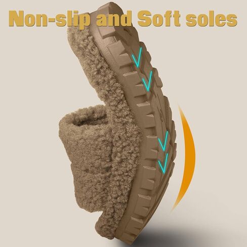 House Slippers for women Fluffy Slippers Open Toe House Shoes Anti-skid Warm Breathable Comfortable Platform Slippers Indoor Outdoor in Saudi Arabia
