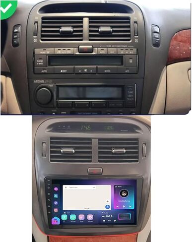 9 Inch Android Radio Car Stereo for Lexus LS430 2002-2006 High Version Android 13.0 in Saudi Arabia