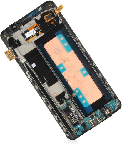 A-MIND لهاتف Samsung Galaxy Note 5 N920 SM-N920A N920i N920P N920T N920V 5.7 بوصة مجموعة استبدال مجموعة شاشة LCD تعمل باللمس مع إطار، واقي شاشة + أدوات (أزرق مع إطار) in Kuwait