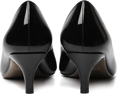 AMBELIGHT Womens Casual Slip On Pointed Toe Dress Shoes Patent Kitten Low Heel Pumps Shoes 2 Inch in Saudi Arabia
