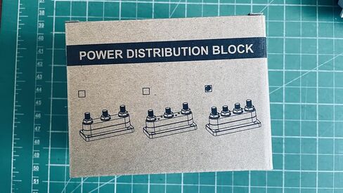 Ground Bus Bar Copper 12V 600A with 4 x 3/8" Studs Terminals Power Distribution Blocks 12 Volt- 48V DC 600 Amp Battery BusBar with Cover for Car Marine RV Solar, Heavy Duty, Black in Saudi Arabia