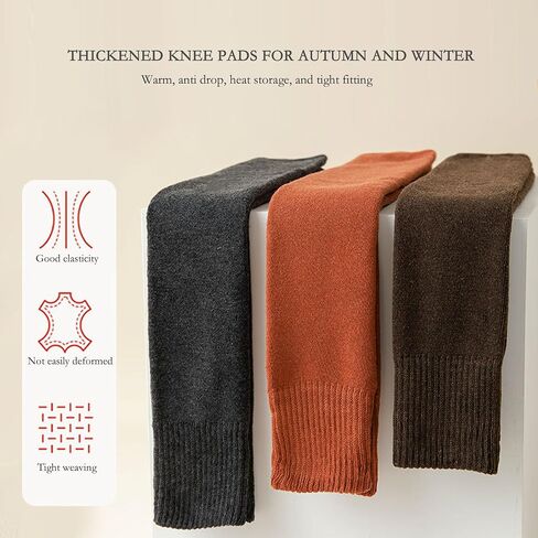 Black Knee High Tall Socks,Thin Thigh High Socks,Suitable for all Aeasons Comfortable and Soft Knitted Thin Style,Leg Warmers for Women Winter,Suitable for all seasons in Saudi Arabia