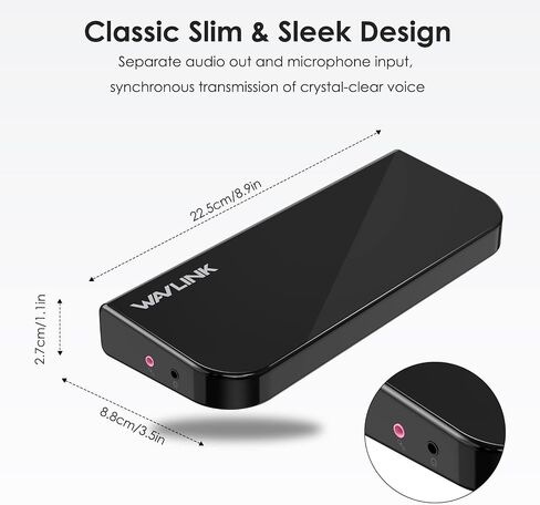 WAVLINK DisplayLink USB 3.0 Universal Laptop Docking Station Dual Monitor with HDMI and HDMI/DVI/VGA, Gigabit Ethernet, Audio, 6 USB Ports for Windows Mac ChromeOS Ubuntu in Saudi Arabia