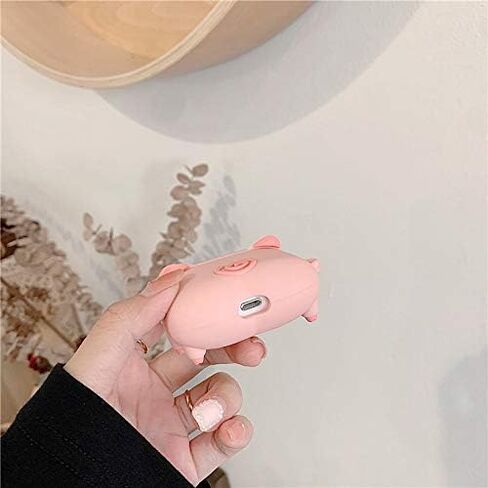 Silicone Case Compatible for Apple Airpods with Funny Cute Cover [Cute Pet Design](Cat Grey) in Saudi Arabia