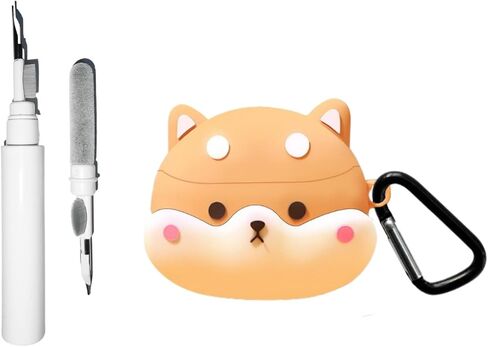 [3 in 1] TSVSXS Cute Case Compatible with Samsung Galaxy Buds3 Pro/Galaxy Buds3(2024) with Cleaning Kit, Funny Game Anime Silicone Shockproof Protective Cover in Saudi Arabia
