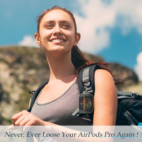 Made in Mexico Eagle AirPods Pro 2nd Generation Case 2022 Cute Printed Design Airpods Pro 2 Case Shockproof Protective Hard Cover for Girls Women Men with Keychain for Airpods Pro 2nd Gen Gold in Saudi Arabia