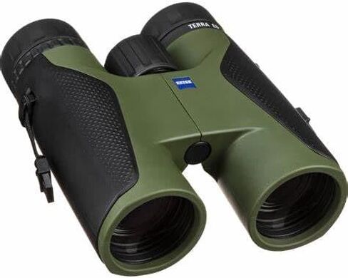 منظار Zeiss 10x42 Terra ED ومجموعة أدوات التنظيف Zeiss ومحول Aziak Bino (أخضر) in Saudi Arabia