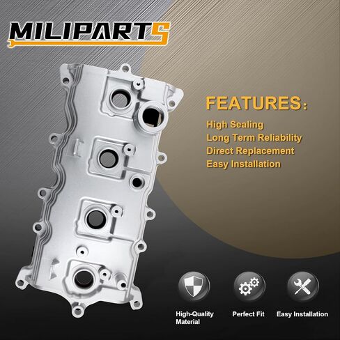 طقم غطاء صمام المحرك متوافق مع 2014-2017 Nissan Altima Rogue Murano 2.5L 2014 Pathfinder 2.5L 2014-2017 Infiniti Qx60 Hybrid 2.5LPart 13264-3kY0A in Kuwait