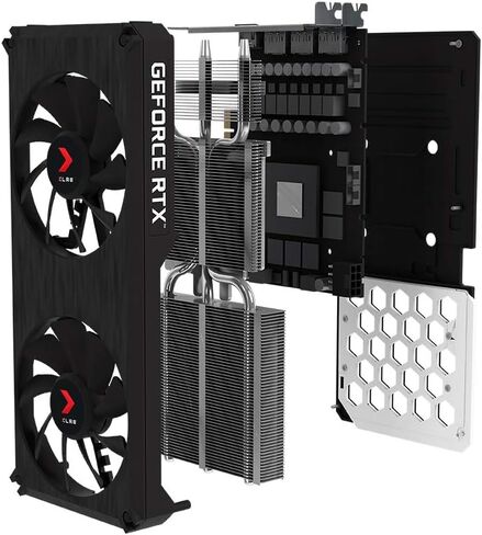 PNY GeForce RTX™ 3060 12GB XLR8 Gaming REVEL EPIC-X RGB™ Dual Fan Graphics Card in Saudi Arabia