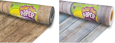 Teacher Created Resources Rustic Wood Better Than Paper Bulletin Board Roll (TCR77884) in Kuwait