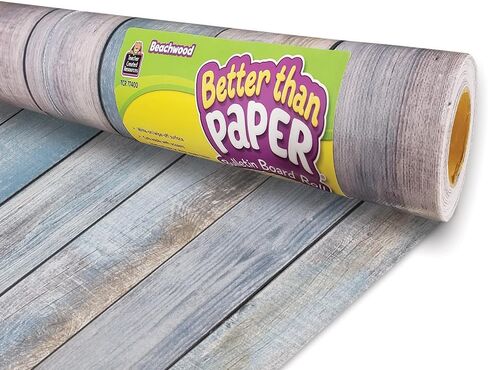 Teacher Created Resources Rustic Wood Better Than Paper Bulletin Board Roll (TCR77884) in Kuwait