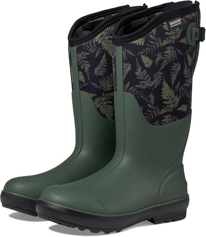BOGS Women's Classic Ii Tall Adjustable Calf-Ferns Rain Boot in Saudi Arabia