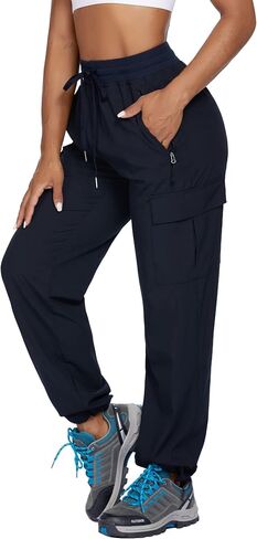 PINSPARK Women's Hiking Pants Black in Saudi Arabia