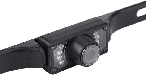 License Plate Camera, Rear View Reverse Camera with 140° Wide Angle, 7 LED Night Vision Backup Camera for Parking & Back up Car in Saudi Arabia