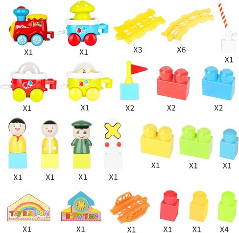 لعبة مسار القطار الكهربائي، سيارة مع الضوء والموسيقى، هدايا للأطفال من سن 1 إلى 2 3 سنوات، حشوات سلة عيد الفصح، ألعاب السكك الحديدية، لعبة تعليمية مبكرة in Kuwait