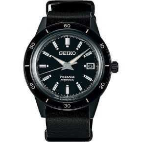 SEIKO SRPH95J1,Men's Presage,Automatic,Stainless,Sapphire Crystal,Black Tone,Black Dial,WR,SRPH95