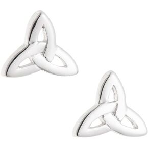 Galway Trinity Knot 925 Sterling Silver Earrings 1.35 Gms - Rhodium Plated - Irish Jewelry and Gift for Women