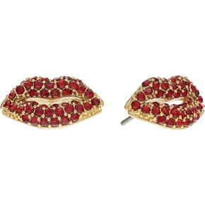 أقراط Kate Spade New York النسائية Hit The Town Lip Studs باللون الأحمر العادي in Kuwait