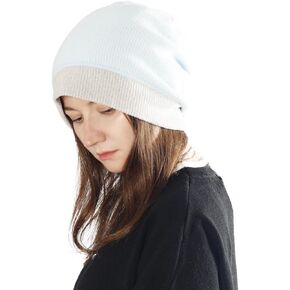 PGTEN Reversible Slouchy Women Winter Beanie Hat - Versatile Cuffed Beanies