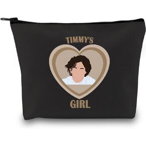 Timoth Fans Gift Timy Lover Zipper Pouch Makeup Bag for Chalamet Fans Fandom