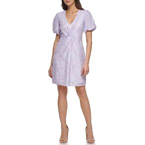 GUESS Women's Textured Fabric Knot Dress