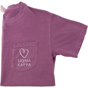Sigma Kappa Love Pocket Tee