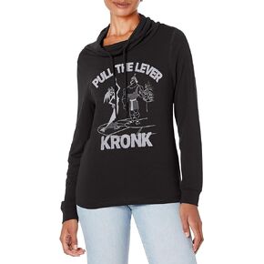 Disney Emperor's New Grove Kronk Lever Women's Cowl Neck Long Sleeve Knit Top