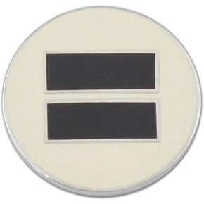 EvolveFISH Equality Lapel Pin - [3/4" Diameter]