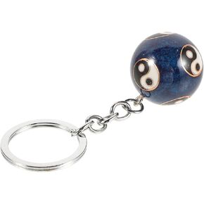 Gifts Key Ring The Gift Keychain Eight Diagrams Ball Hanging Pendants Key Decors Key Hanging Decors Ball Keyring Charms Decorative Ball Spherical Enamel Travel