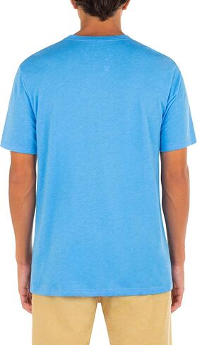 Hurley Men's Everyday Washed One and Only Solid T-Shirt, Unity Blue, X-Large in Saudi Arabia