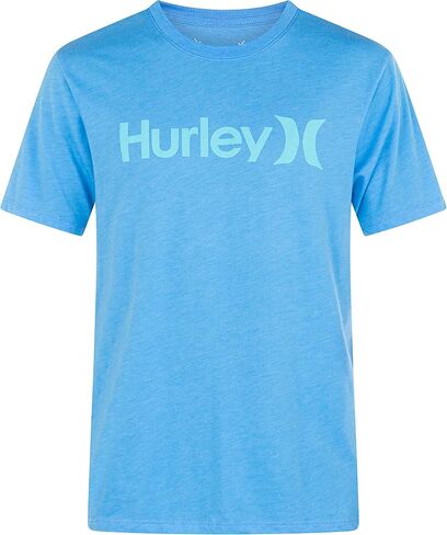 Hurley Men's Everyday Washed One and Only Solid T-Shirt, Unity Blue, X-Large in Saudi Arabia