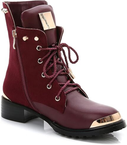 حذاء ANN CREEK نسائي 'Reinet' برباط وكعب مكتنز للكاحل للنساء + نصف مقاس متاح in Kuwait