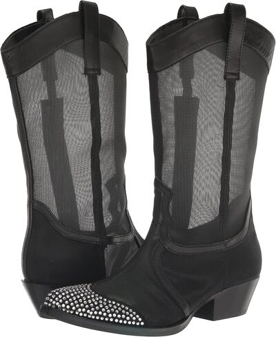 Karl Lagerfeld Paris Women's Lakota-Western Boo Ankle Boot in Saudi Arabia