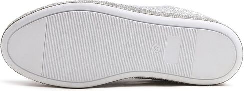 FEVERSOLE Women's Fashion Sparkle Platform Rhinestone Party Holiday Wedding Sneakers in Saudi Arabia