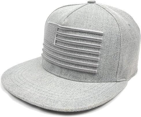 Baseball Cap American Flag Snapback Hats for Men,Flat Brim Hats for Men Unisex Adjustable Trucker Hat Hip Hop Hat in Saudi Arabia
