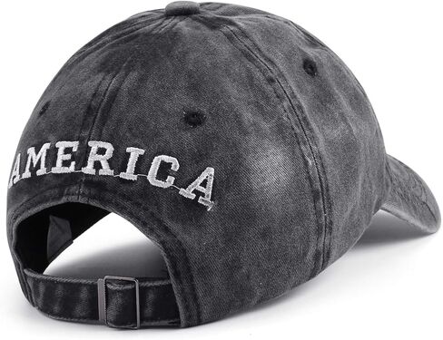 قبعة بيسبول FALETO قبعة وطنية أمريكية، قبعة أبي سائق الشاحنة، قبعة شمس كلاسيكية بنمط بولو in Kuwait