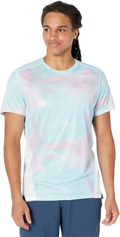 adidas Men's Own The Run Colorblock Tee in Saudi Arabia